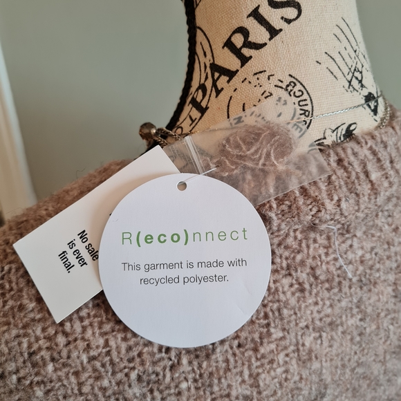 NWT RICKI'S Eco-friendly Oversized Long Sweater - Picture 5 of 6